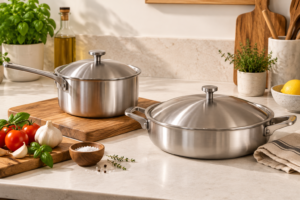 essential saucepan and saute pan