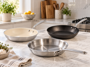 essential frying pans for home kitchen